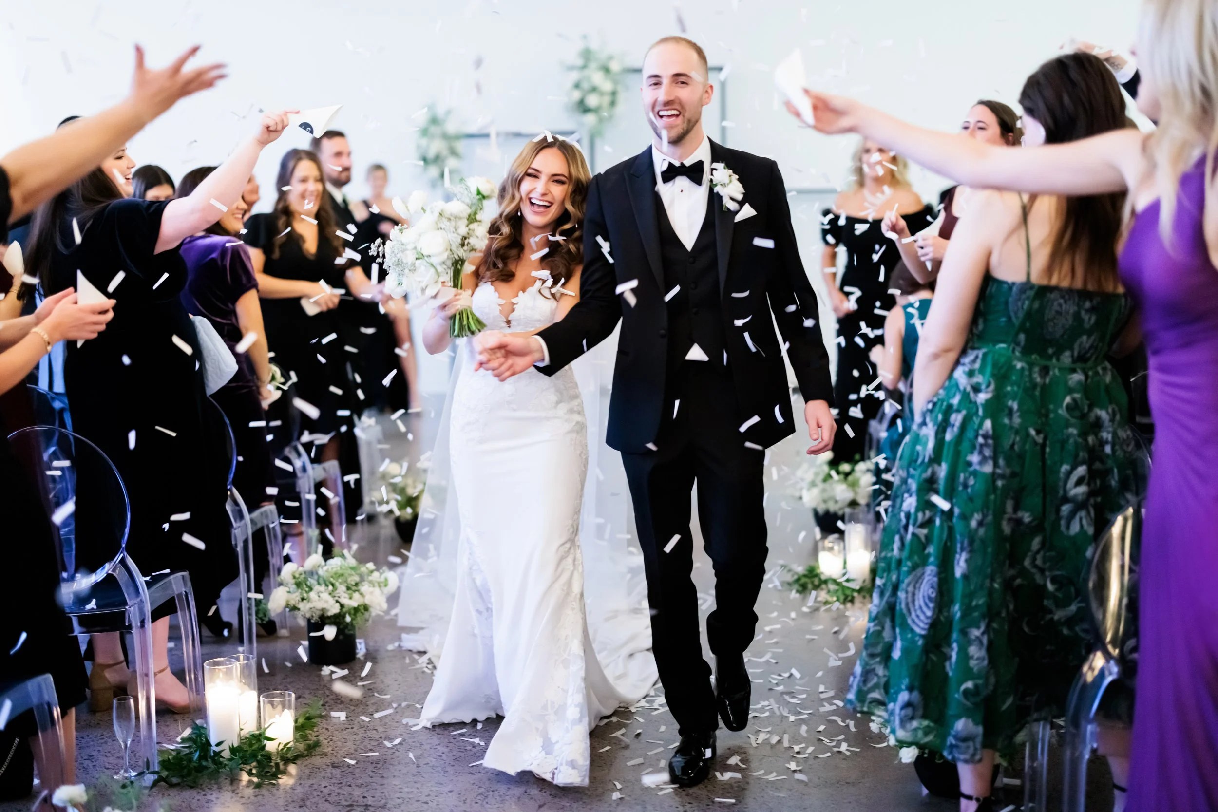 Minnesota wedding reception photographed by Studio KH